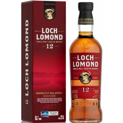 Loch Lomond Single Malt 12y 46% 0,7 l (karton) – Zboží Mobilmania