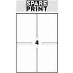 SPARE PRINT PREMIUM 105 x 148 mm bílé 100 archů – Sleviste.cz
