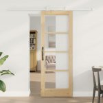 vidaXL Posuvné dveře ORKDAL Přírodní 73,5 x 198,5 cm – Zboží Mobilmania