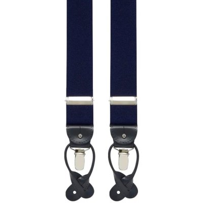 House of Amanda Christensen Plain Suspenders Navy – Zboží Mobilmania