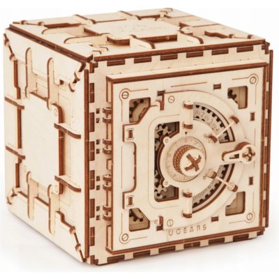 Ugears 3D mechanické puzzle Trezor 179 ks – Zboží Mobilmania