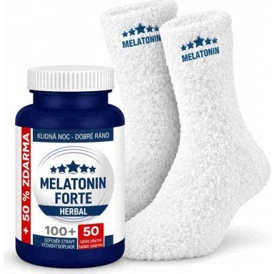 Clinical Melatonin FORTE Herbal 100 tablet + 50 tablet – Zboží Mobilmania