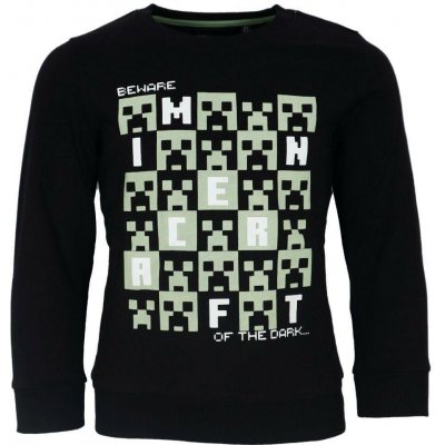 Mikina Minecraft 68244 006 černá – Zboží Mobilmania