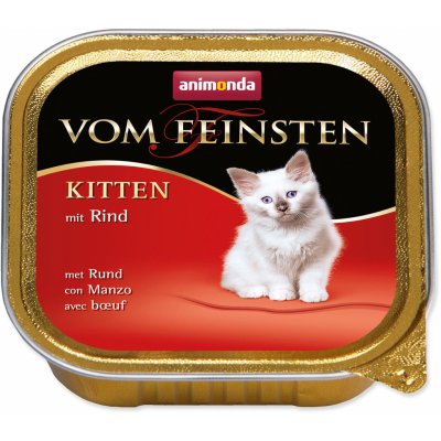 Animonda Vom Feinsten Kitten hovězí 100 g – Hledejceny.cz