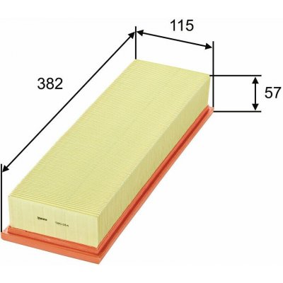 Vzduchový filtr VALEO 585014 – Hledejceny.cz