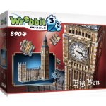 Wrebbit 3D puzzle Big Ben a Westminsterský palác 890 ks – Zboží Dáma