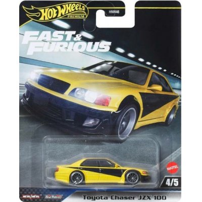 Mattel Hot Wheels Premium Fast and Furious Toyota Chaser JZX 100 – Hledejceny.cz