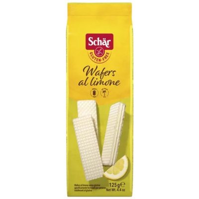 Schär Wafers al limone oplatky citronové 125 g Schar 5252 – Hledejceny.cz