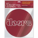 CurePink Podložka na talíř gramofonu The Doors: Logo průměr 30,5 cm GP85860 – Zboží Živě