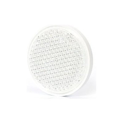 Odrazka kulatá bílá se šroubem, průměr 85 mm | Zboží Auto