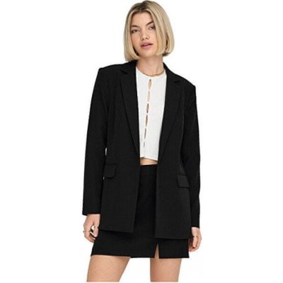 Only dámský blejzr ONLELLY Loose Fit 15301347 black – Zbozi.Blesk.cz