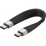 AlzaPower APW-ADTCTC02B FlexCore USB-C to USB-C, 3.2 Gen 2 100W, 10 Gbps, černý – Zboží Živě