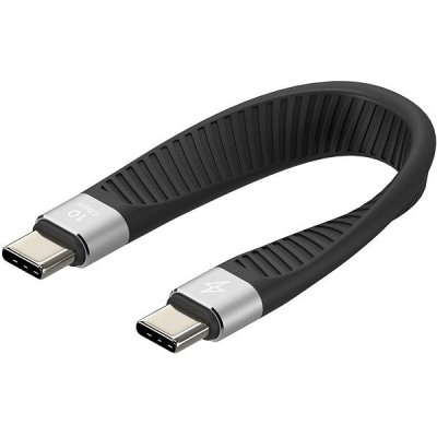 AlzaPower APW-ADTCTC02B FlexCore USB-C to USB-C, 3.2 Gen 2 100W, 10 Gbps, černý – Zboží Živě