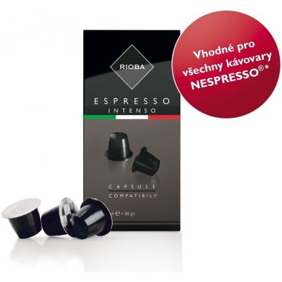 Rioba Espresso Intenso kapsle pro Nespresso 10 ks – Zbozi.Blesk.cz