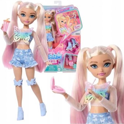Barbie DREAM BESTIES na kolečkových bruslích Malibu – Hledejceny.cz