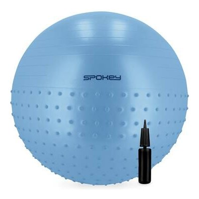 Spokey HALF FIT 2v1 Masážní gymnastický míč, 65 cm, modrý – Zboží Mobilmania