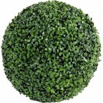 Umělý keř Zimostráz - Buxus koule venkovní ECO, 38 cm