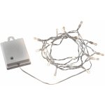 Konstsmide LED světelný řetěz na baterie 20 LED bílý kabel – Hledejceny.cz