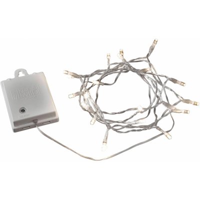 Konstsmide LED světelný řetěz na baterie 20 LED bílý kabel – Hledejceny.cz