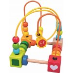 Bino barevný labyrint s korálky – Hledejceny.cz