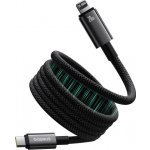 Baseus P10319805111-01 Tungsten Gold magnetický nabíjecí a datový USB-C na Lightning 1m černý – Zboží Mobilmania