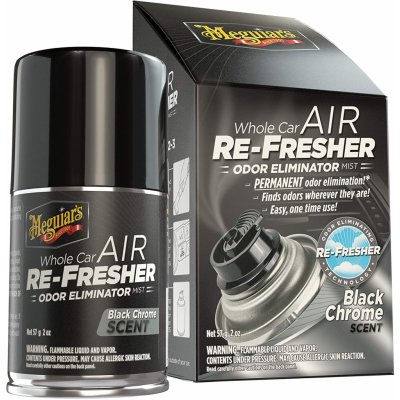 Meguiar's Air Re-Fresher Odor Eliminator Black Chrome Scent 71 g – Hledejceny.cz