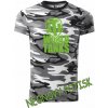 Dětské tričko tričko World of tanks camoflage gray