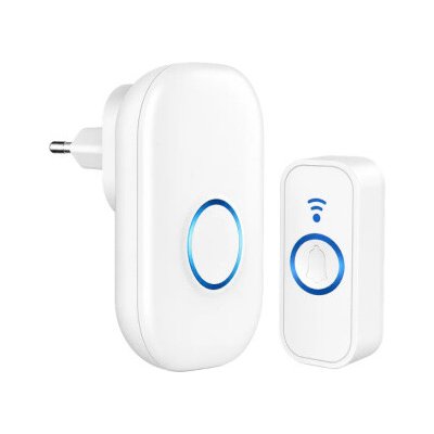 Winner bezdrátový zvonek WG5 bílý 14069 – Zboží Mobilmania