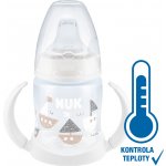 Nuk First Choice lahev na účení s kontrolou teploty bílá 150 ml – Hledejceny.cz