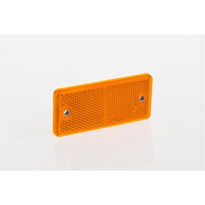 Fristom odrazka oranžová 90x40mm s otvory – Zboží Živě