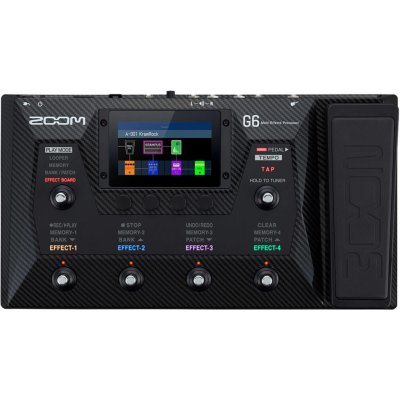 Zoom G6 Multi-Effects Processor – Zboží Mobilmania