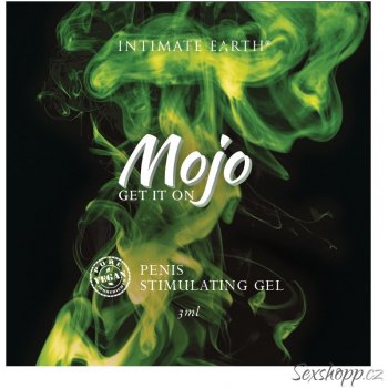 Intimate Earth Mojo Niacin and Ginseng Penis Stimulating Gel 3ml