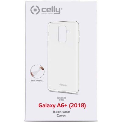 Pouzdro CELLY Gelskin Samsung Galaxy A6 Plus 2018 čiré – Zboží Mobilmania