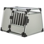 Trixie Transportní klec hliníkový rám pevné panely 93 x 65 x 81 cm – Zboží Mobilmania