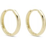 Biju DUBAI 3700 - kruhové náušnice pozlacené 1003700 – Zboží Mobilmania