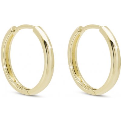 Biju DUBAI 3700 - kruhové náušnice pozlacené 1003700 – Zboží Mobilmania
