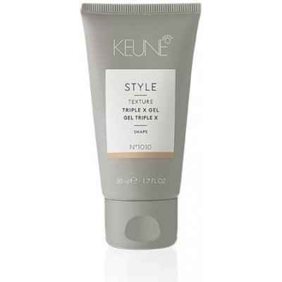 Keune Style Triple X Gel gel na vlasy pro střední fixaci 50 ml – Zboží Mobilmania