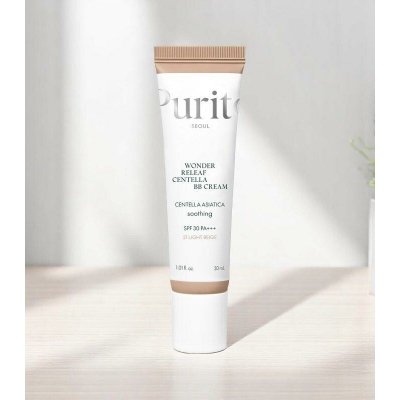 Purito Seoul Wonder Releaf Centella BB Cream SPF 30 PA+++ #21 Light Beige BB krém s Centella Asiatica 30 ml – Zboží Dáma