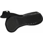 ACAVALLO Dečka tlumící Hexa SoftGel 5mm s výkrojem na kohoutek vzadu zesílená černá – Hledejceny.cz