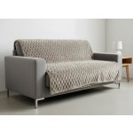 Mybesthome Přehoz na sedačku - pohovku FLANELA béžová 170x210 cm – Zboží Dáma