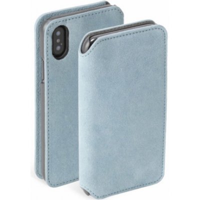 Krusell Broby 4 Card SlimWallet Apple iPhone XS modré