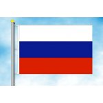 LIBEA, s.r.o. Vlajka Ruska Rozměr: 40×60 cm, Uchycení: Karabiny na stožár – Hledejceny.cz