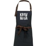 Dřevěné uhlí Nápis Krav Maga Zástěra Vintage – Hledejceny.cz