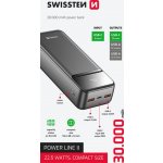 Swissten 30000 mAh Power Line II černá – Zboží Živě