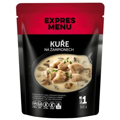 EXPRES MENU Kuře na žampionech 300 g – Zbozi.Blesk.cz