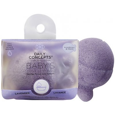 Daily Concepts Baby Fish Sponge Lavender