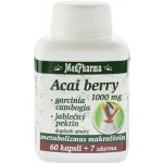 MedPharma Acai berry 1000 mg + garcinia cambogia + jabl. pektin 67 kapslí – Zbozi.Blesk.cz