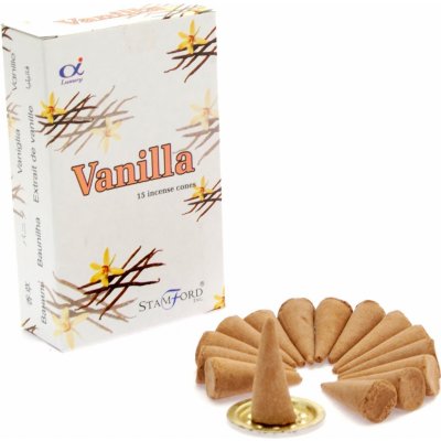 Stamford Premium vonné kužely Vanilla 15 ks – Zbozi.Blesk.cz