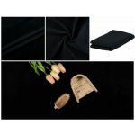 Fotověci Fotoplátno Fotopozadí Fotografické Bavlněné Pozadí 2x3m - Výběr barev Barva: Černá – Zboží Živě