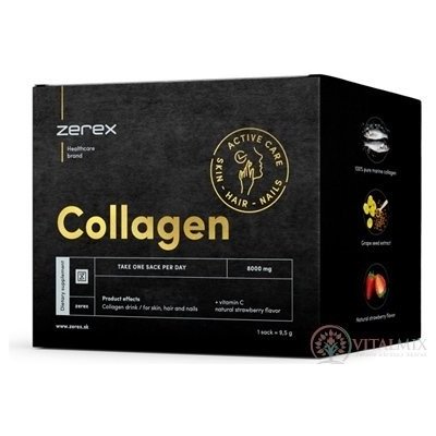 Zerex Collagen 8000 mg prášek pro přípravu nápoje v sáčcích 15 ks – Zboží Mobilmania